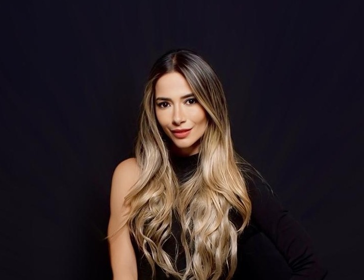 Lina Uribe en el escenario